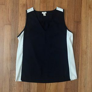 J. Crew Color Block Top